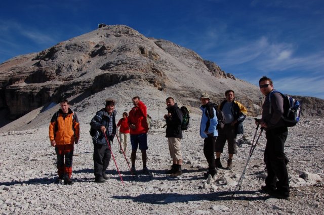 Sejdeme se pod Piz Boé